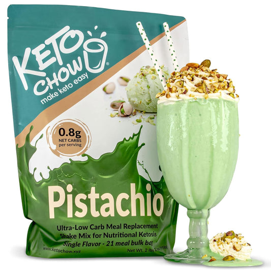 Keto Chow Pistachio Meal Replacement - Perfect for Keto Dieters