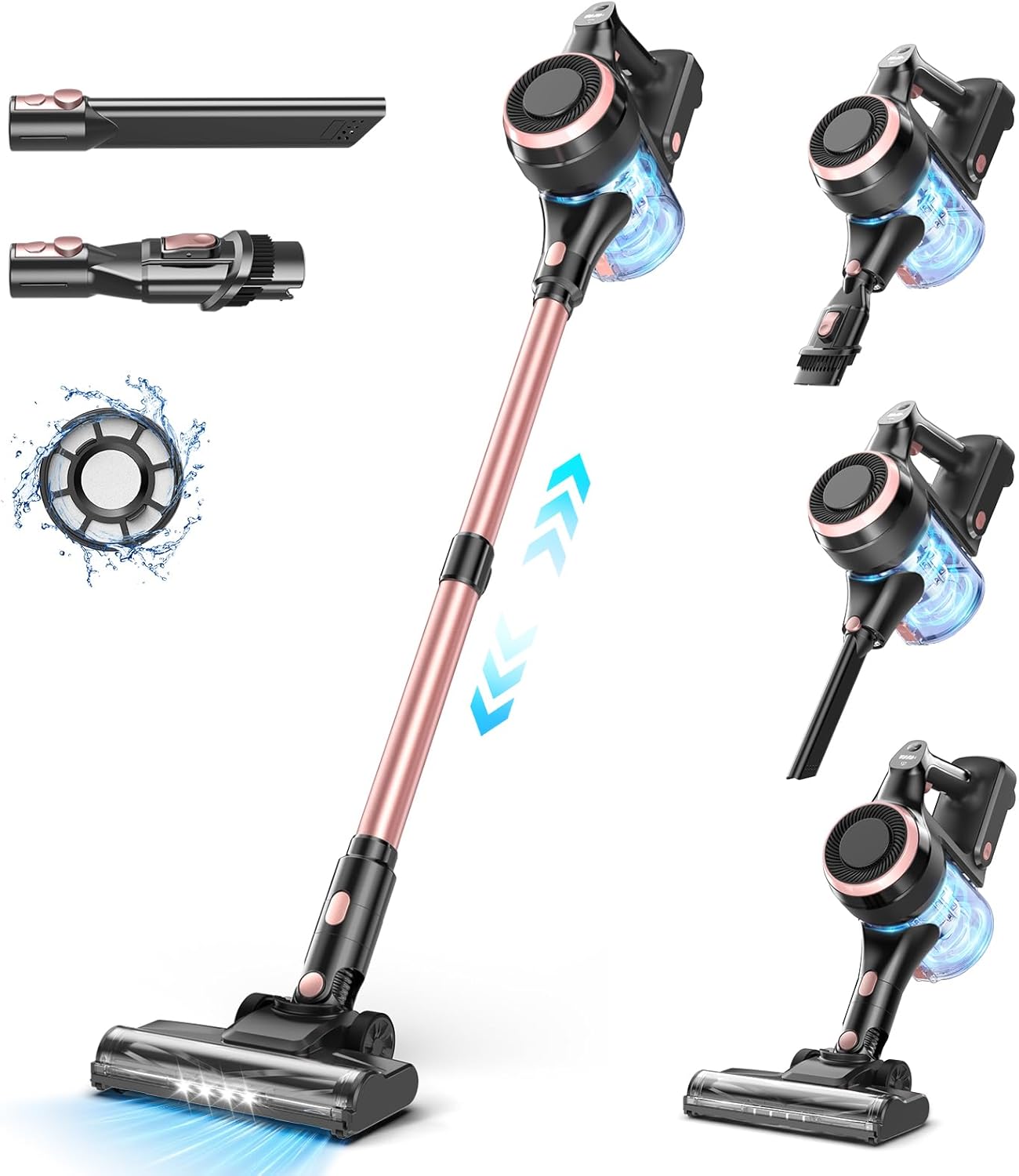 Powerful 40KPa Cordless Vacuum - Vazone S22
