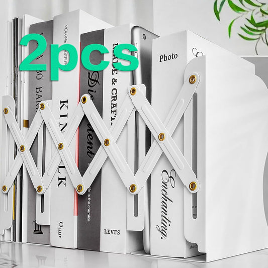 Heavy Duty Adjustable Bookends for Organizing Your Books