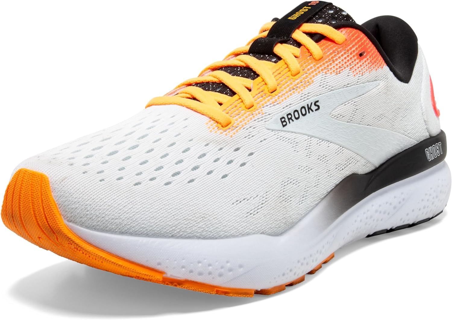 Brooks Mens Ghost 16 Neutral Running Shoe for Smooth Rides