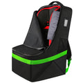 Car Seat Travel Bag 17L (Green) - Padded Backpack for Air Travel