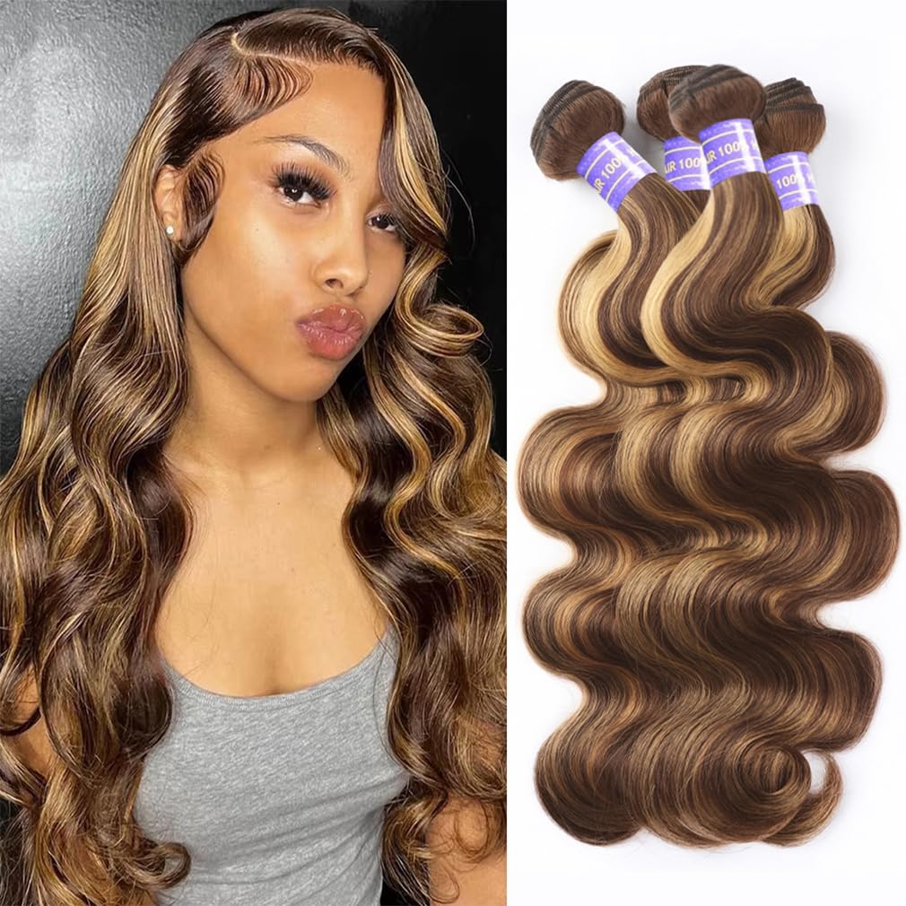 Perstar 4/27 Ombre Bundles Human Hair for Stunning Styles