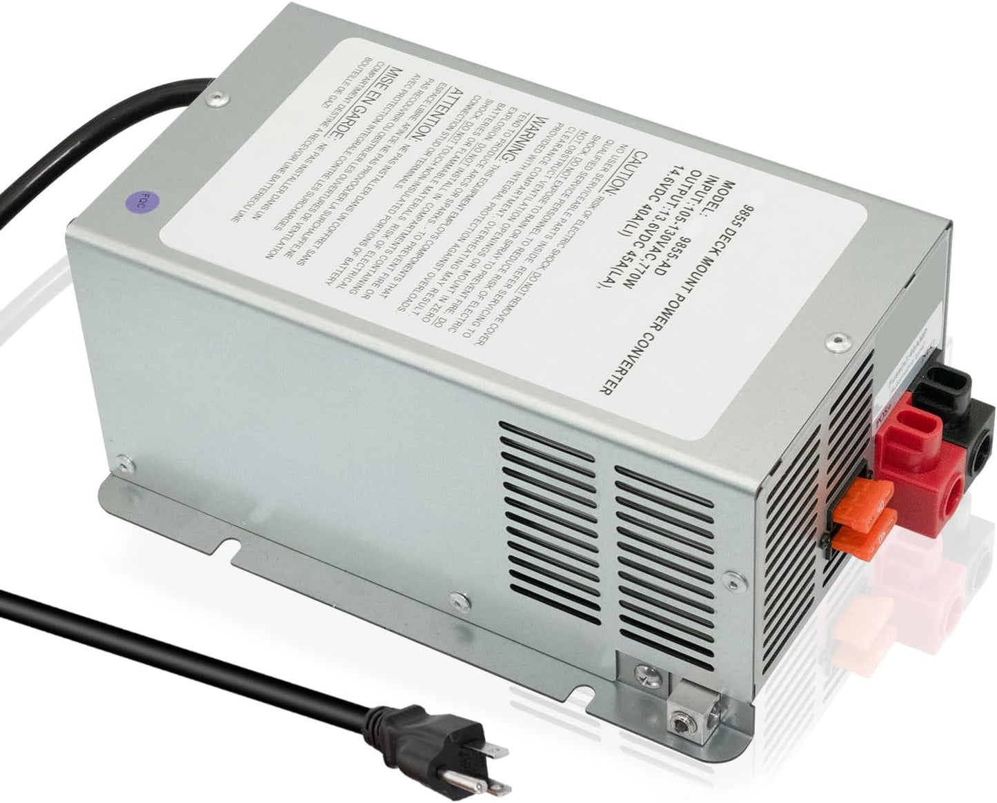 9855-AD 55 Amp Deck Mount Power Converter for RV Trailer