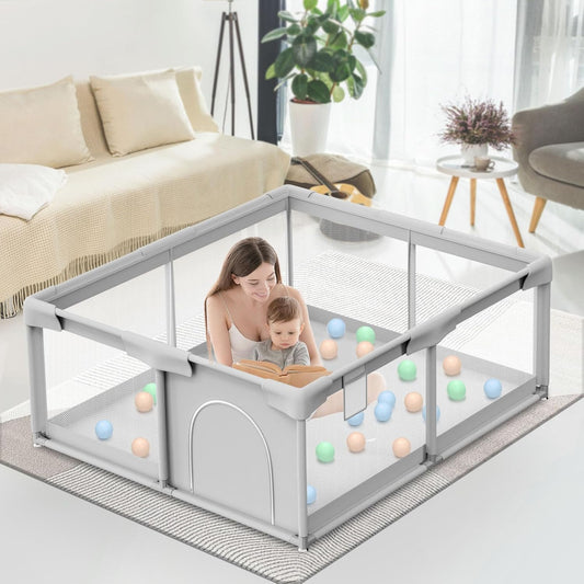 Sturdy 50x50 Baby Playpen for Safe Play