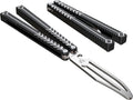 Vulp Bushing Balisong Trainer 6061 Aluminum Channel Handle - Beginner