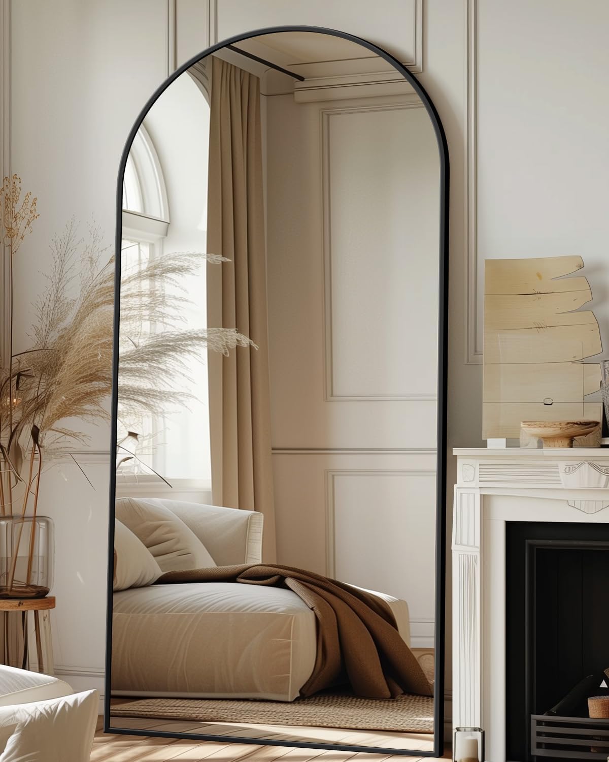 Antok Full Length Mirror 71in x 32in Floor Mirror with Stand