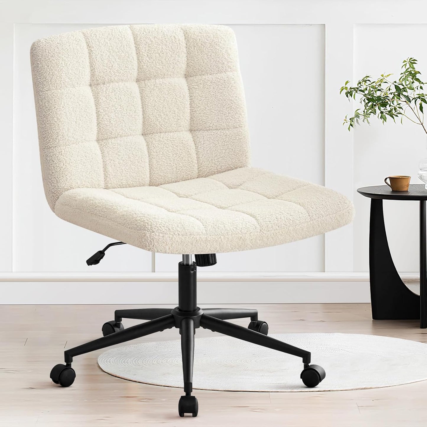 Faux Fur Desk Chair - Comfort & Style!