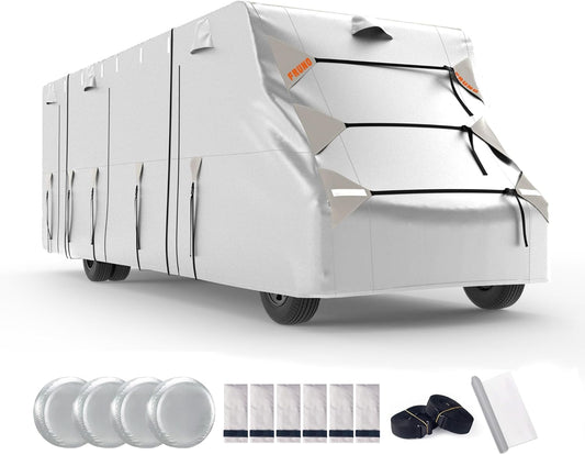 FRUNO Oxford Fabric Class C RV Cover for 23ft-26ft Motorhomes