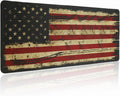 USA Nation Flag Gaming Mouse Pad Large Desk Mat - Stitched Non-Slip