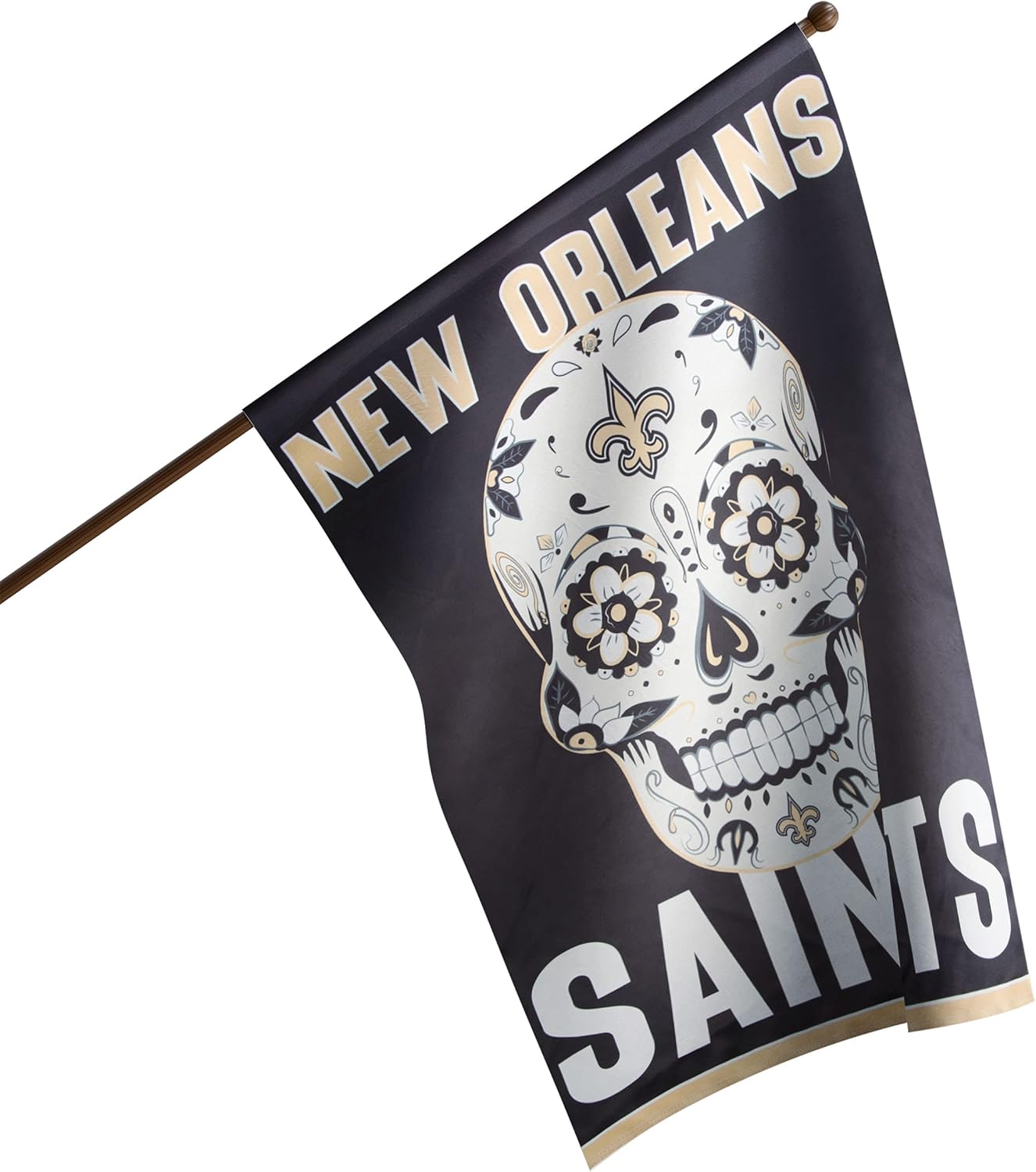 FOCO NFL Double Sided Team Logo Vertical Flag for Fans