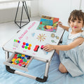 Lap Desk Kids Dry Erase Board for Kids Art Table Foldable Play Table