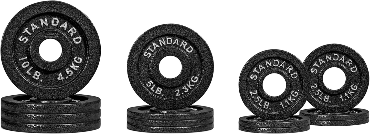 CAP Barbell 2-Inch Olympic Cast Iron Plate Weight Set Review