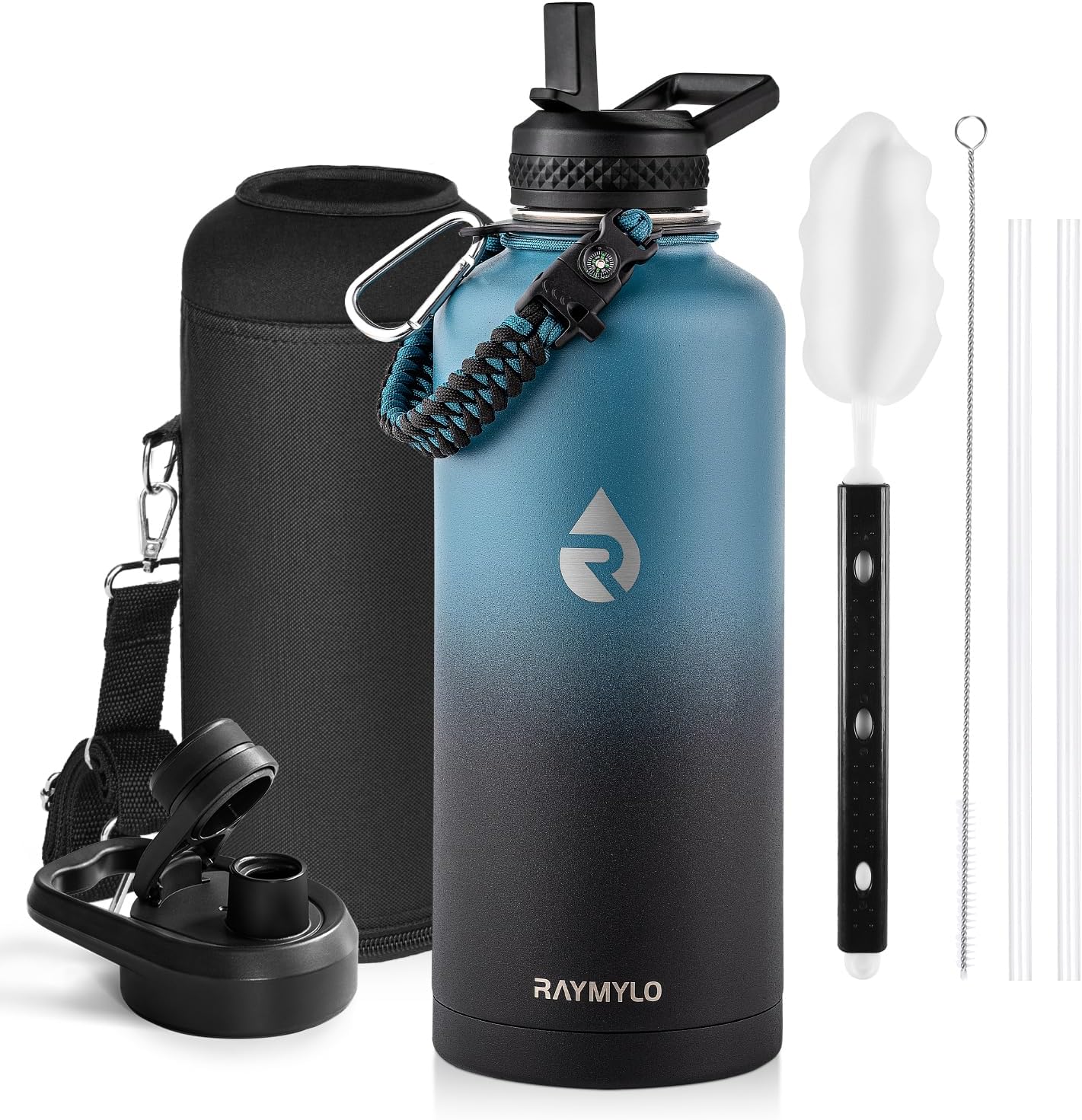 Insulated Water Bottle 87 oz with Triple Wall Vacuum Design