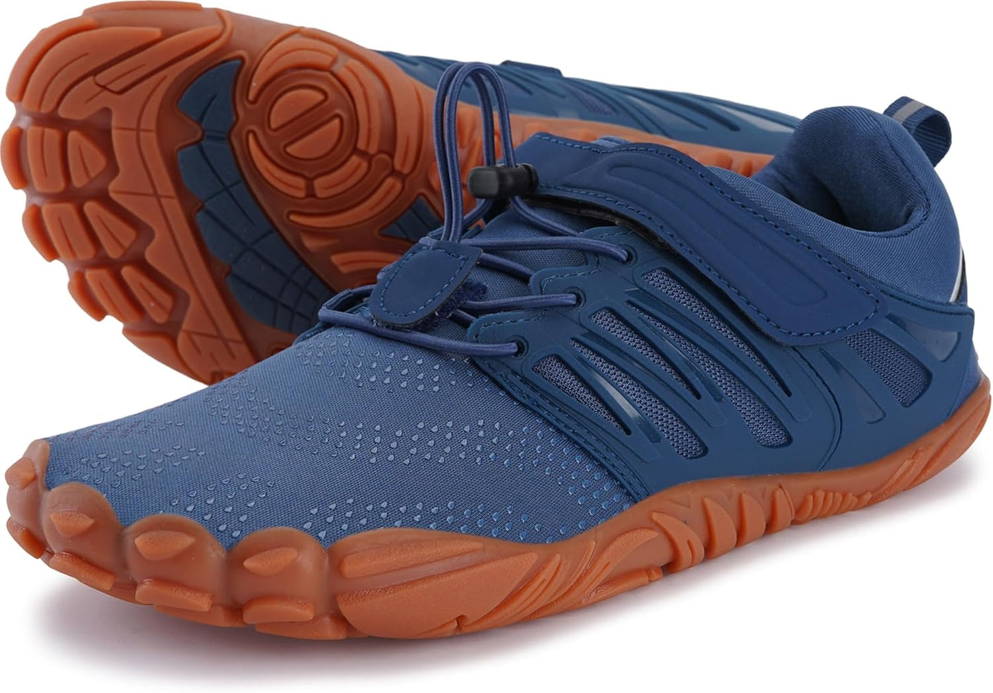 WHITIN Men's Minimalist Trail Runner with Wide Toe Box Design