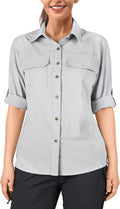 33,000ft Women's UPF 50 Sun Protection Shirt - Cool Quick Dry Long is