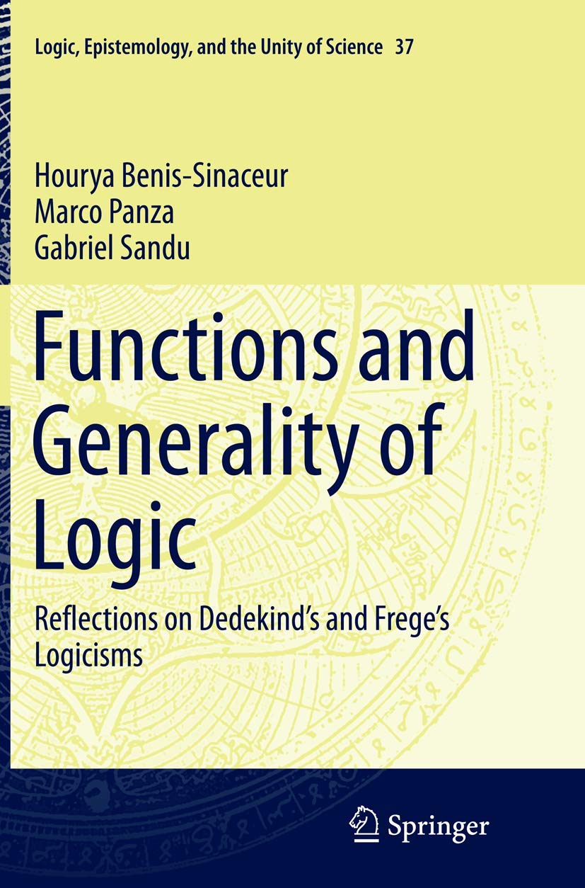 Functions and Generality of Logic: Reflections on Dedekind's Logicism