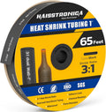Heat Shrink Tubing 3:1 65FT Roll - Adhesive Lined Waterproof Seal