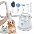 Pet Grooming Vacuum with 5 Tools - Quiet 99% Hair Capture