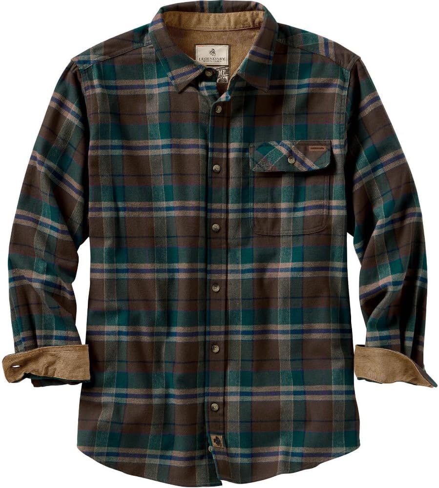 Legendary Whitetails Men's Buck Camp Shirt for Comfort & Style