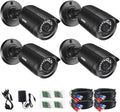 1080P 2.0MP HD-TVI Bullet Camera 4-Pack - Reliable Day/Night
