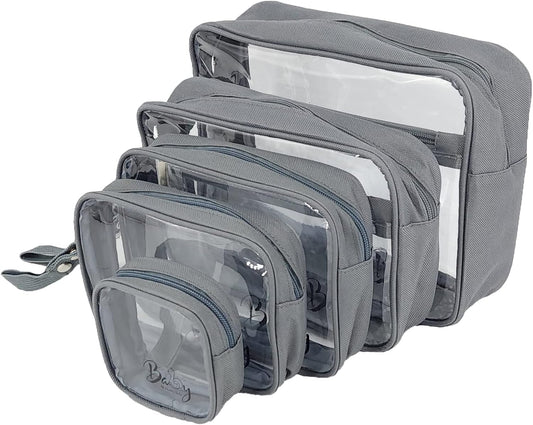5 Piece Diaper Bag Organizer Pouch Set for Ultimate Convenience