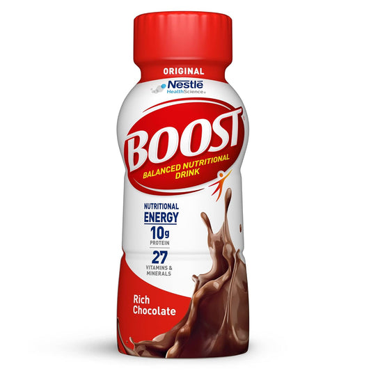BOOST Rich Chocolate Nutritional Drinks - Pack of 24