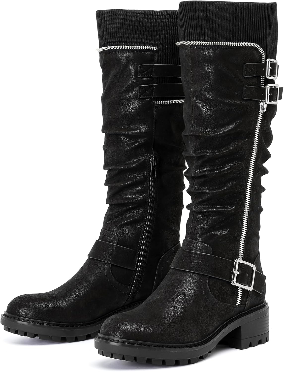 Stylish Women's Slouchy Knee High Boots for Comfort and Style