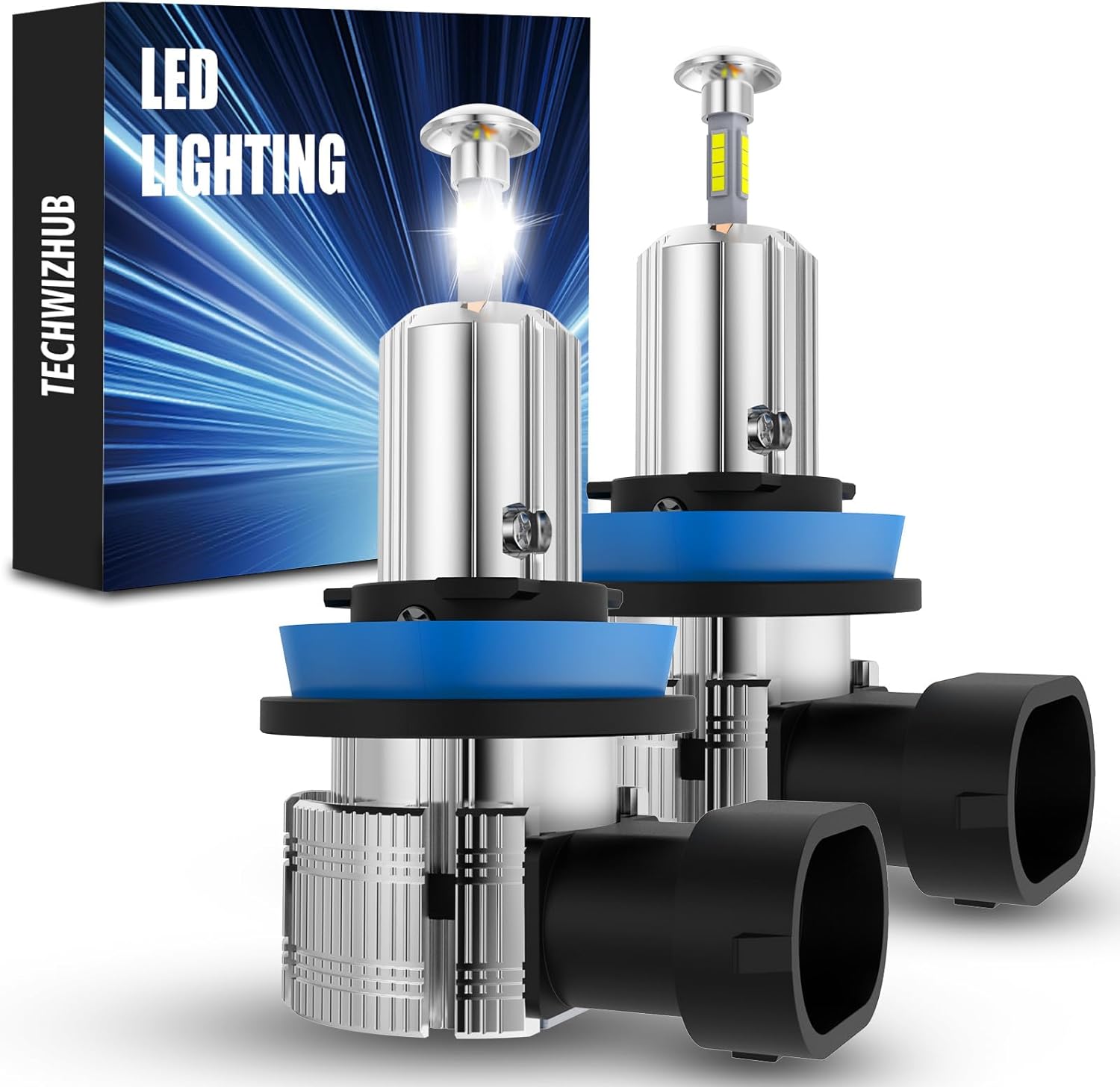 H11 Bulbs with 800% Brightness for Ultimate Visibility and Safety