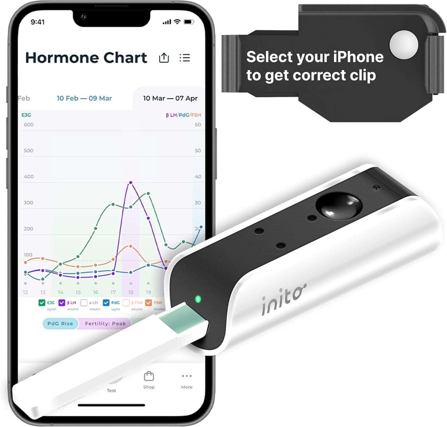 Fertility Monitor & Hormone Tracker - Ovulation Confirmation & More