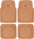 Motor Trend MT-921-BG Flextough Tortoise Heavy Duty Rubber Floor Mats