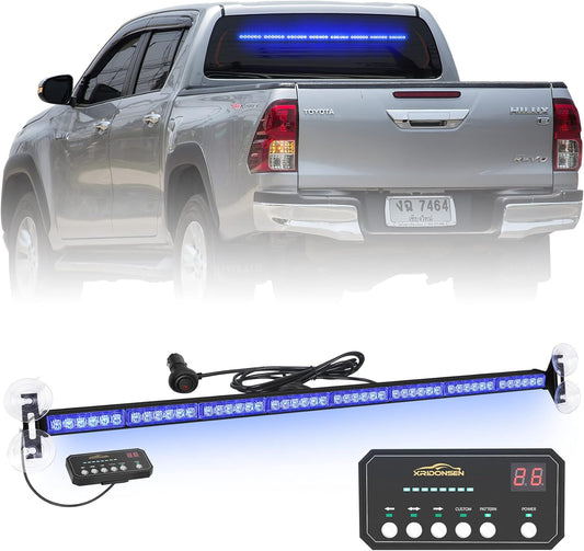 XRIDONSEN 35 inch Traffic Advisor Light Bar for Emergency Vehicles