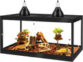 Prolee Tempered Glass Bearded Dragon Tank 63 Gallon - Spacious