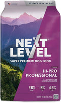 Next Level Super Premium Dog Food HI-PRO 26% Protein - Active Dogs