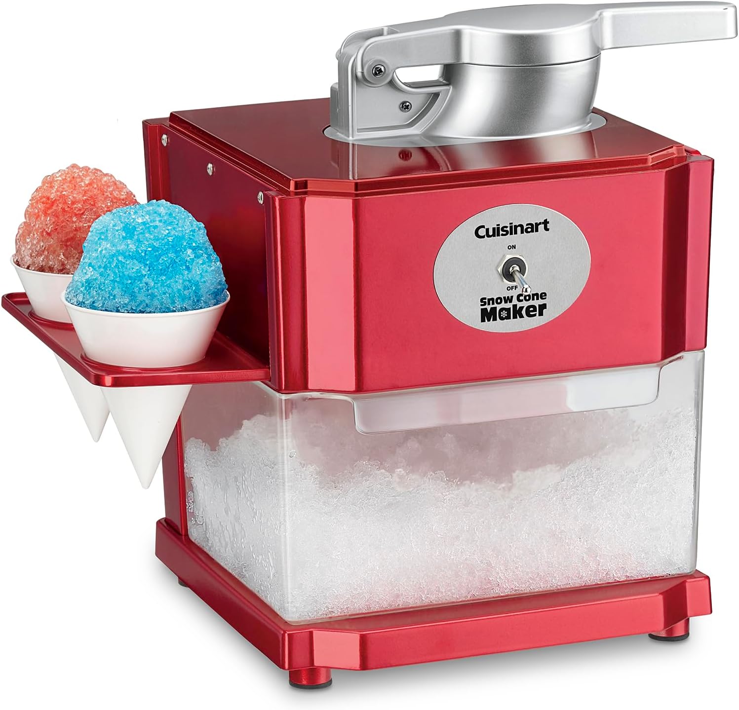 Cuisinart Snow Cone Maker - 5 Icy Cones in Red!