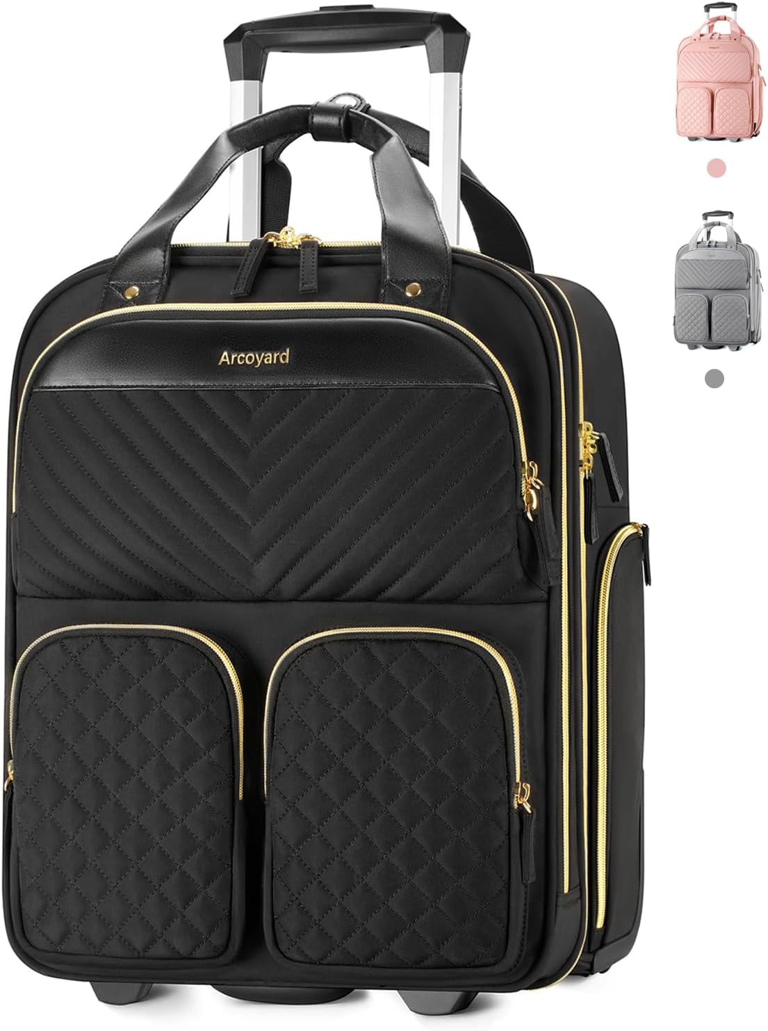 Underseat Carry On Luggage with Wheels for Effortless Travel