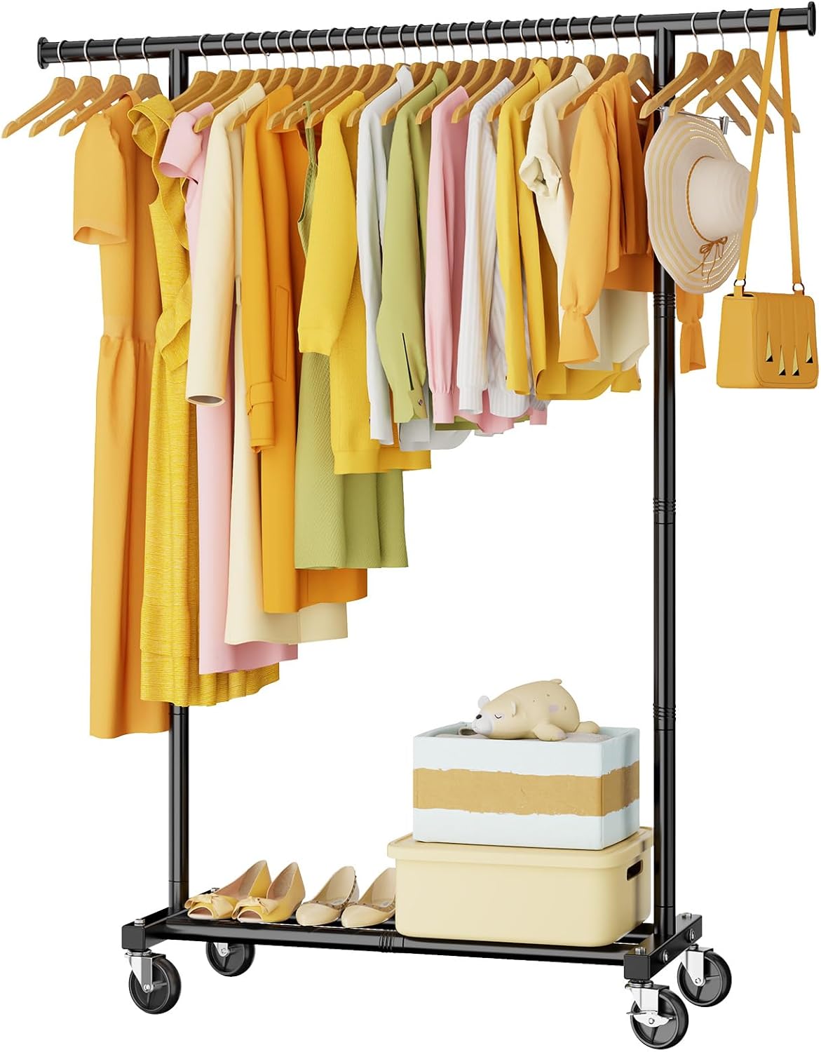 Clothes Rack for Hanging Clothes: Portable Closet Organizer