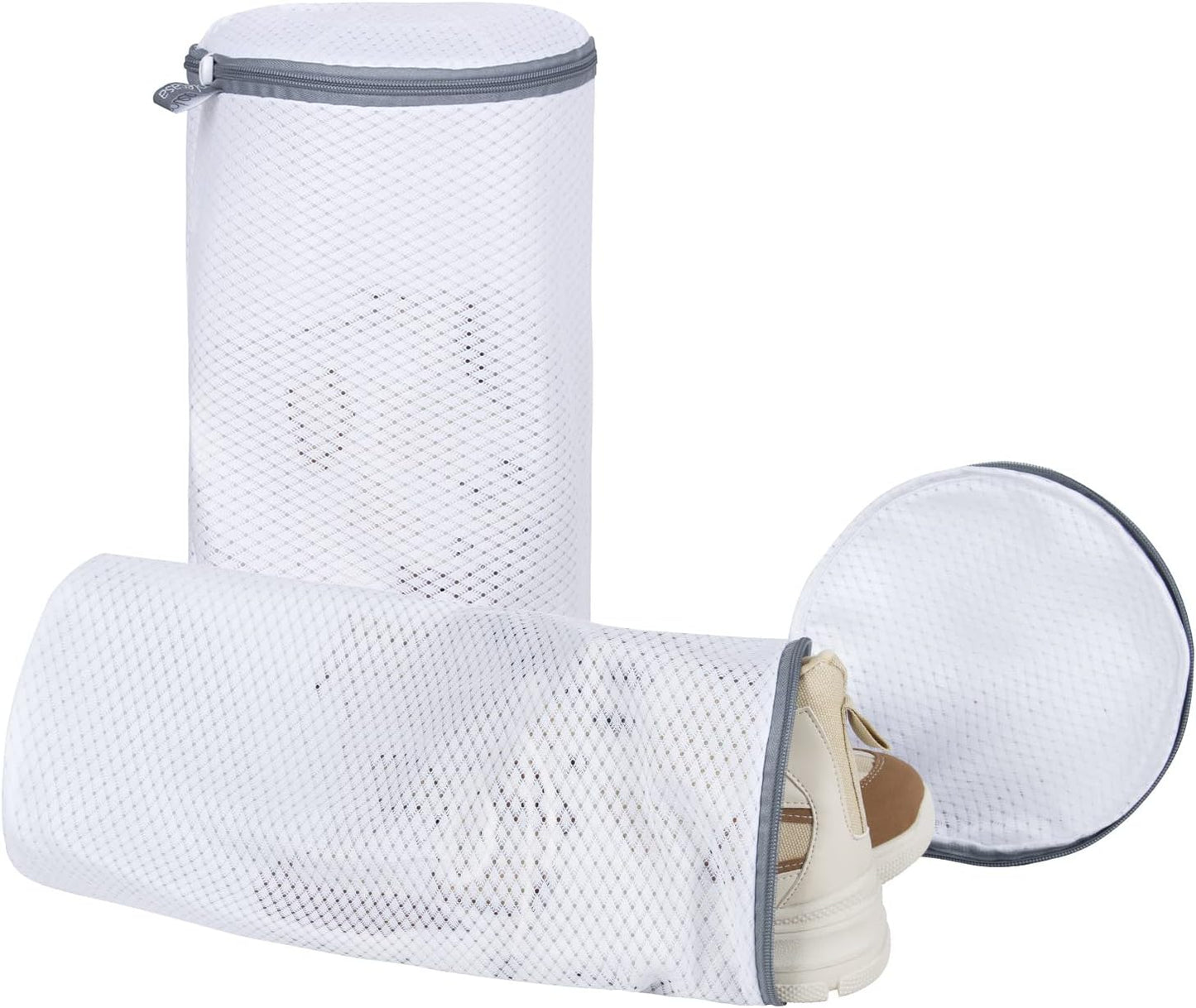Protect Your Sneakers: 2 Pack Large Laundry Shoe Bags
