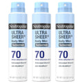 Neutrogena Ultra Sheer Body Mist Sunscreen Spray SPF 70 - Lightweight
