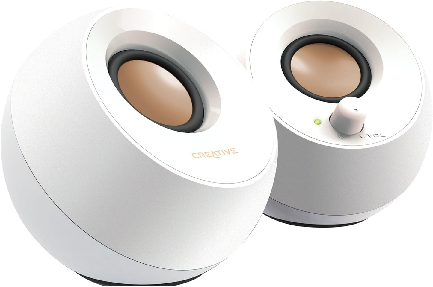 Enhanced Sound Clarity - Creative Pebble 2.0 Desktop Speakers