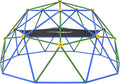 10FT Climbing Dome with Hammock - Sturdy Outdoor Jungle Gym