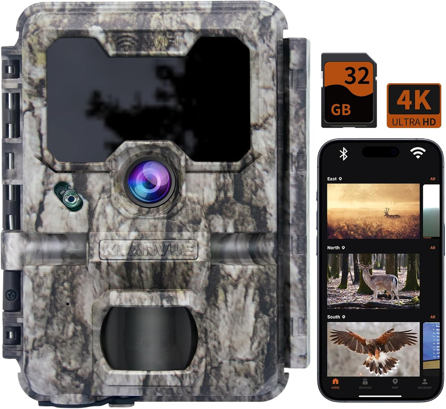 Guardian WiFi Trail Camera: 4K UHD, No Glow Night Vision