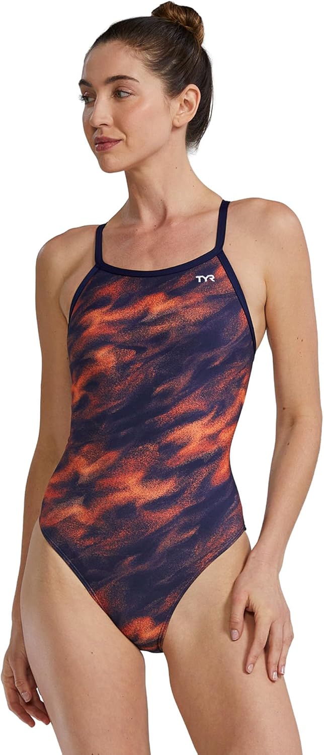 TYR Women's Durafast Elite Diamondfit Swimsuit for Athletes