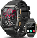 DEKELIFE Military Smart Watch: Answer Calls, 100+ Sport Modes