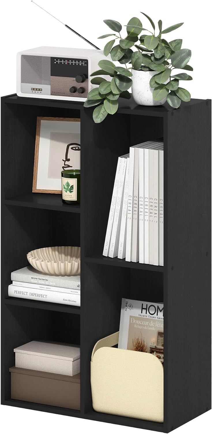 Furinno Luder 5-Cube Reversible Open Shelf for Home Storage