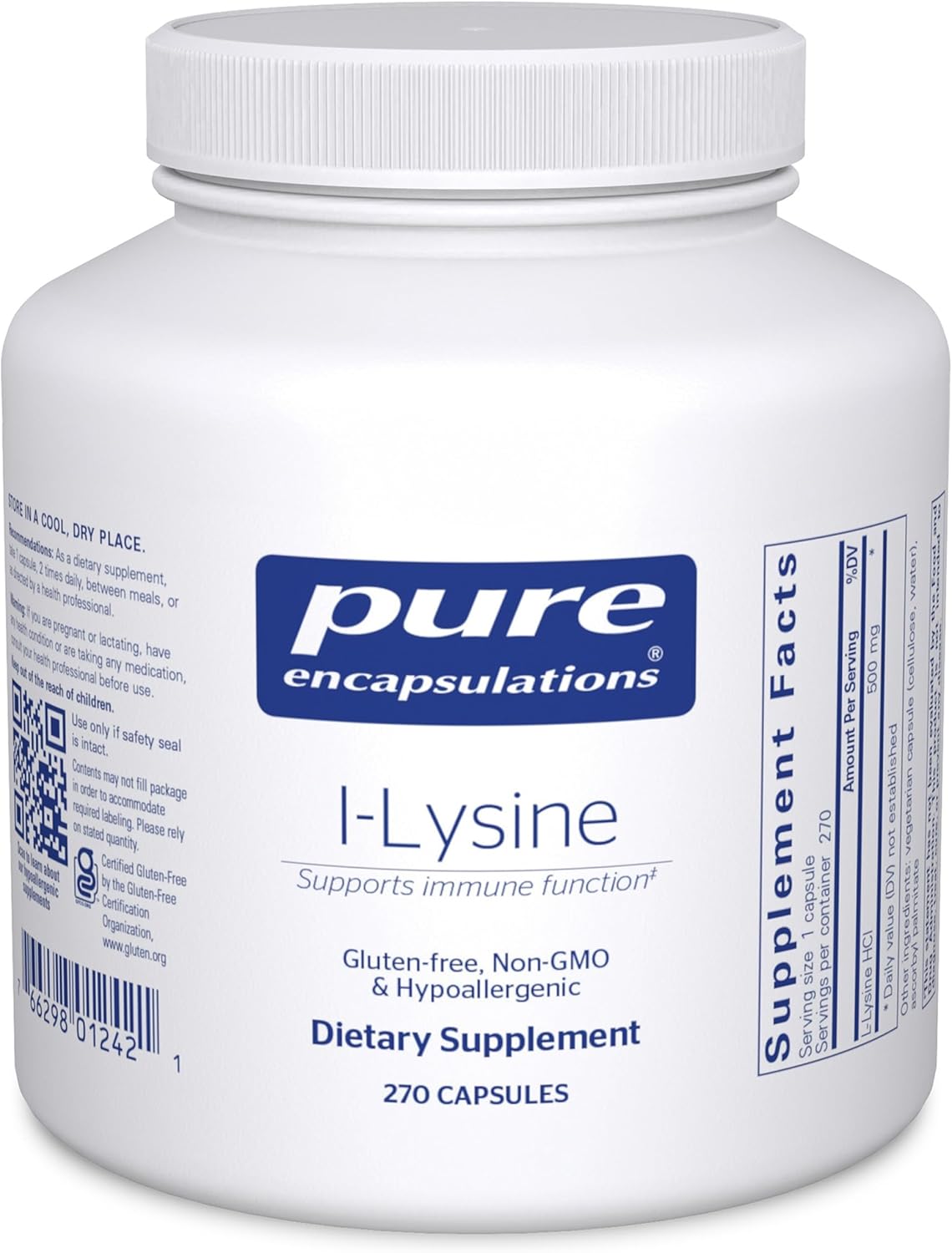 L-Lysine Essential Amino Acid Supplement for Immune Support