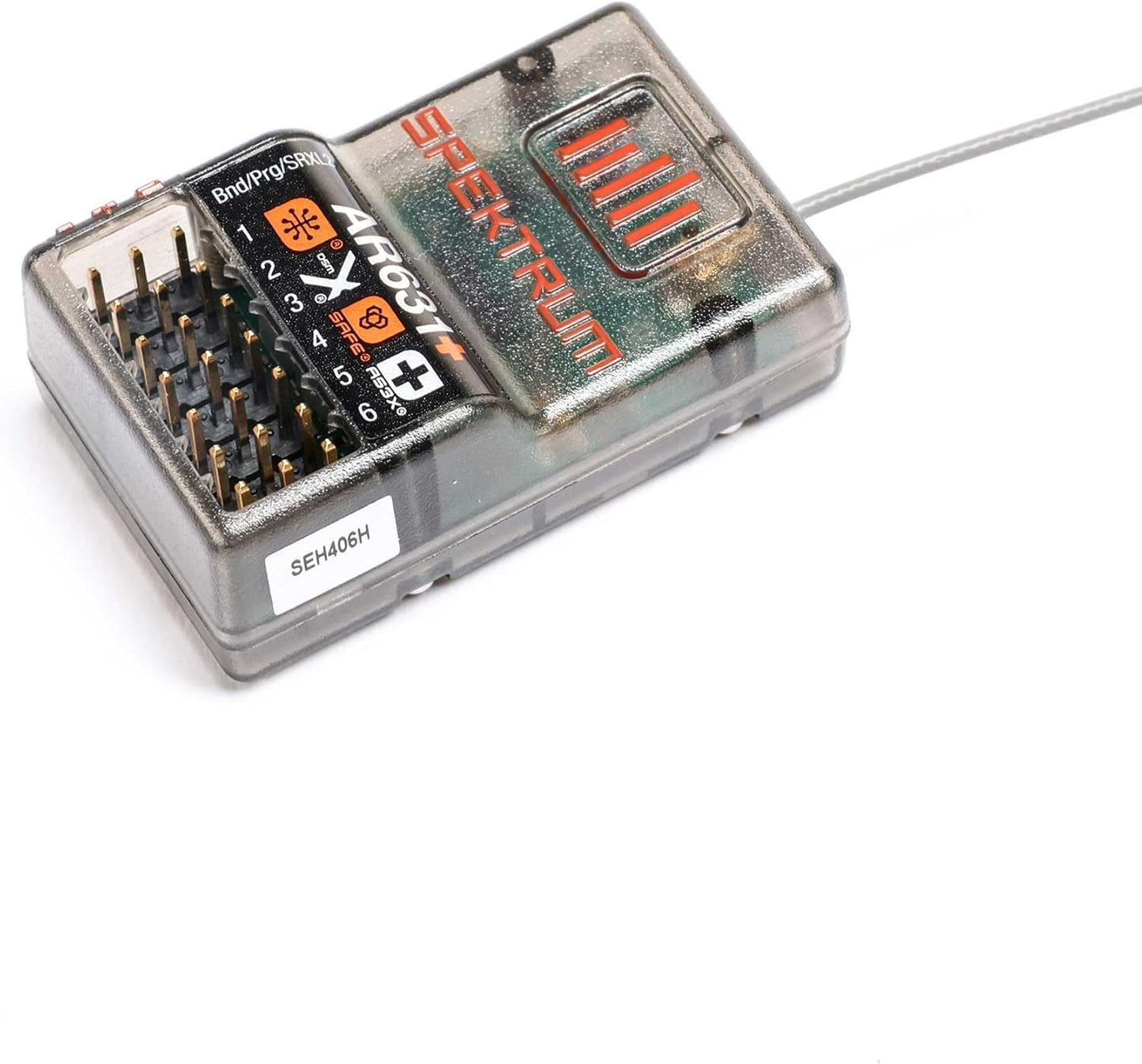 Spektrum AR631+ 6 Channel Receiver with AS3X+ and SAFE Features