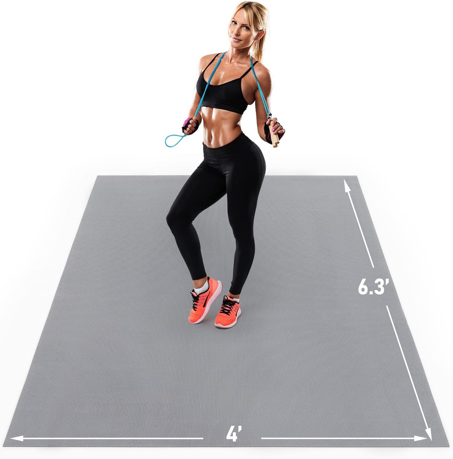 UMINEUX Premium Large Exercise Mat - Non-Slip & Durable for Any Workout