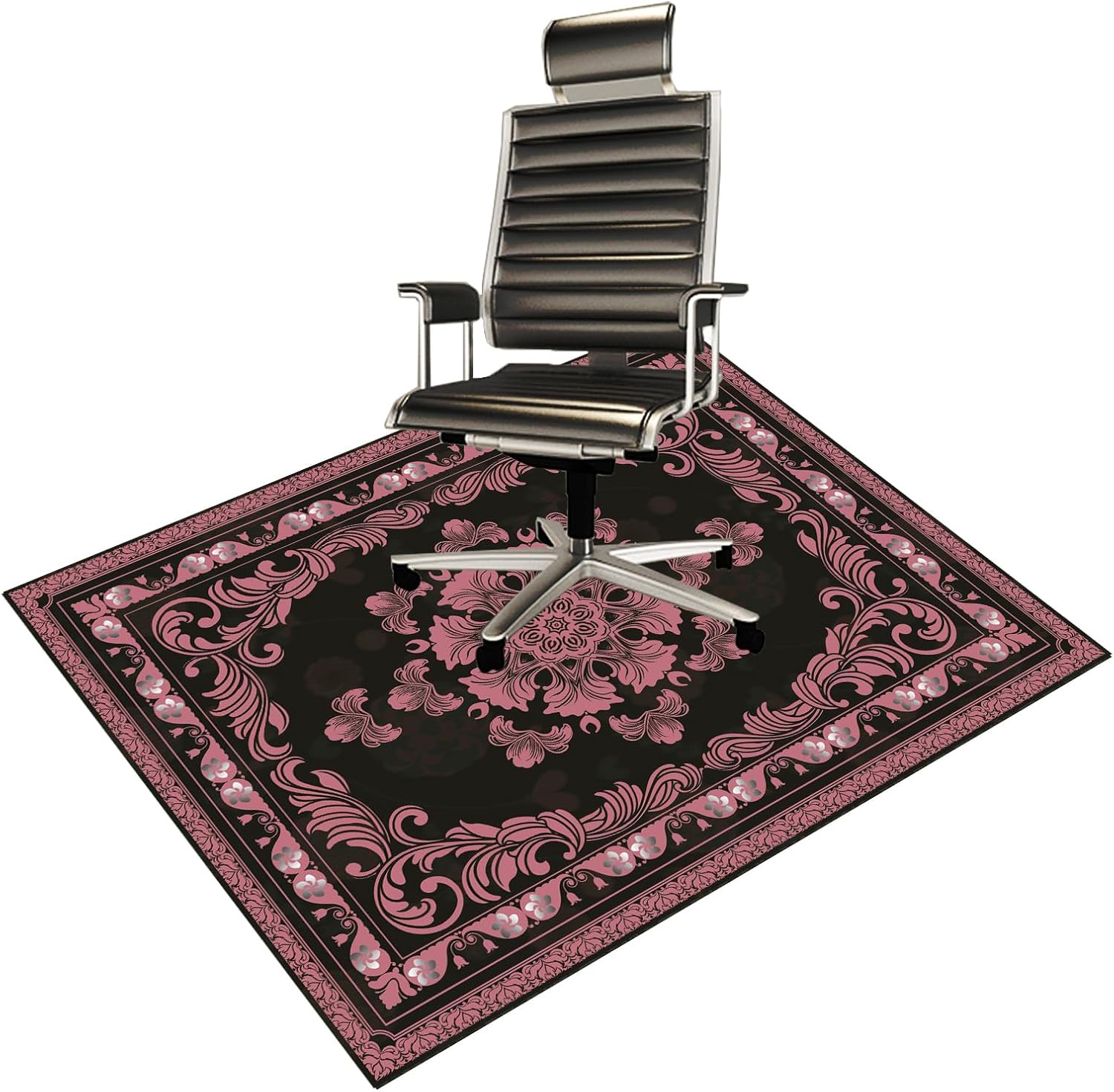 Pink Hardwood Floor Chair Mat 36x48 by BYINGWD