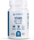 Vitamin K2 + D3 Supplement - Bone and Heart Support
