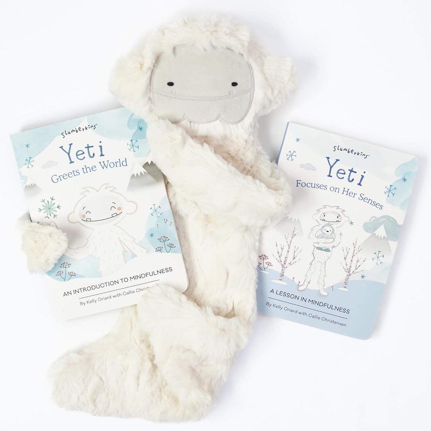 Slumberkins Yeti Snuggler Plush & Board Books for Mindfulness